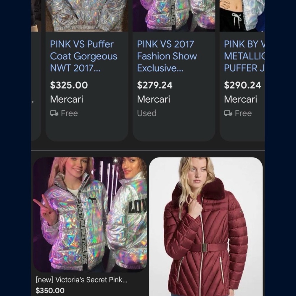 Shiny Puffer Jacket - Picture 5 of 5